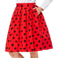 19 cores! Grace Karin Coloridas Occidentais baratos Short Retro Vintage Vestidos Mulheres Cotton Cotton Skirt CL6294-1 #